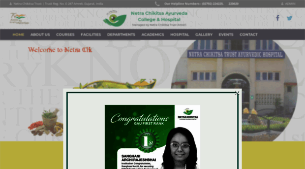 nctayurvedacollege.in