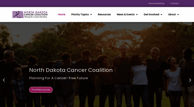 ndcancercoalition.org