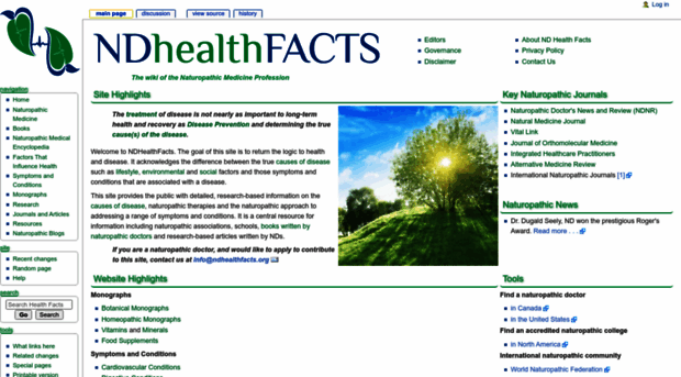 ndhealthfacts.org