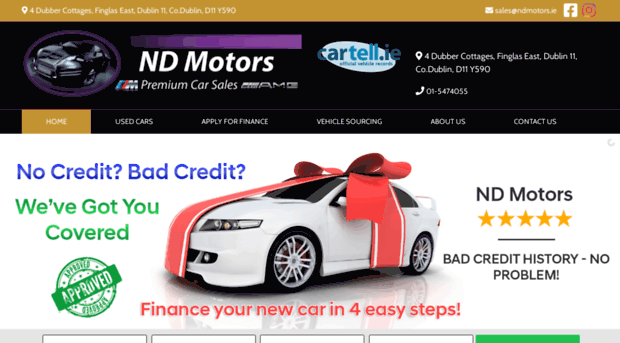 ndmotors.ie