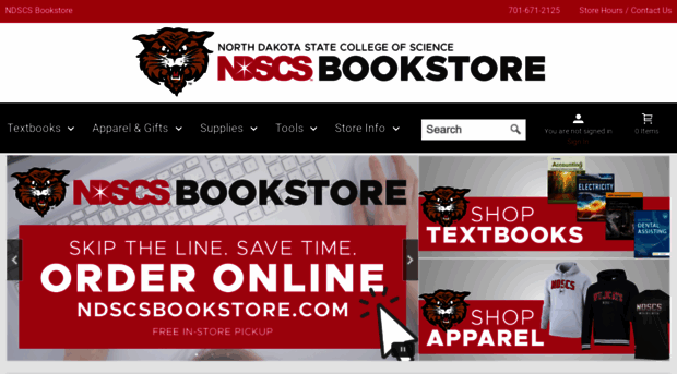 ndscsbookstore.com