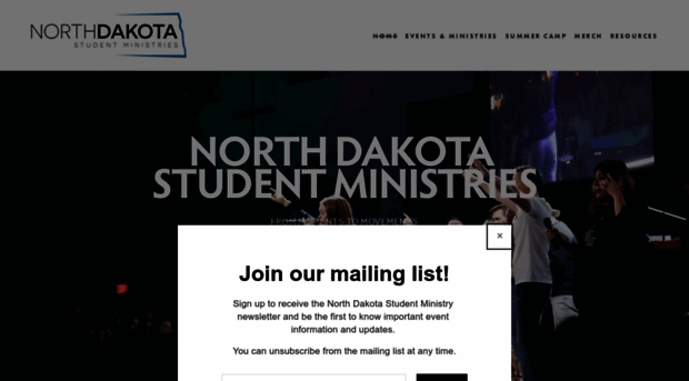 ndstudentmin.com