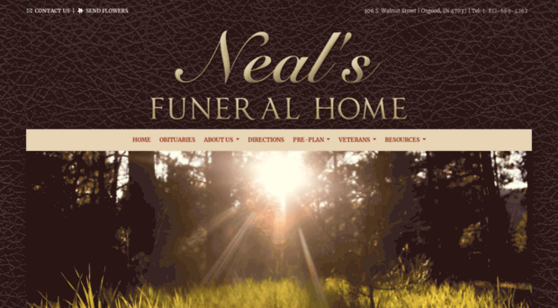 nealsfuneralhome.net