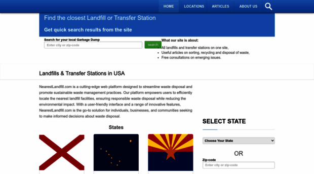 nearestlandfill.com