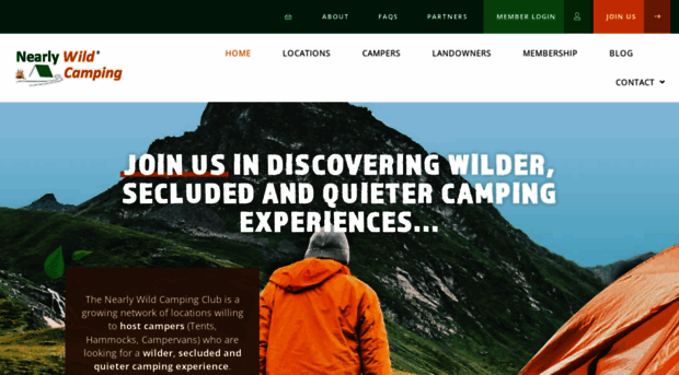 nearlywildcamping.org