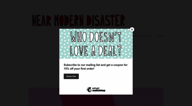 nearmoderndisaster.com