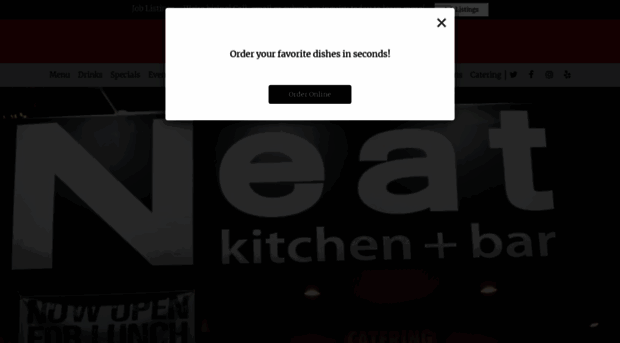 neatkitchenandbar.com