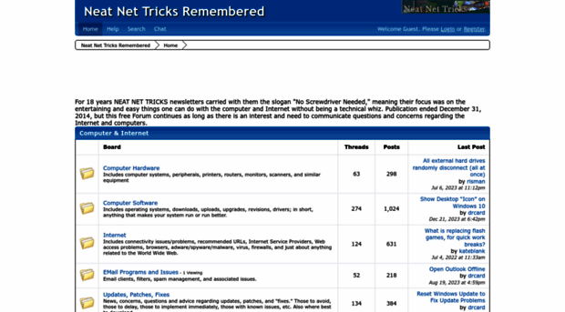 neatnettricks.freeforums.net