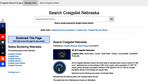 nebraska.craigs-list-search.com