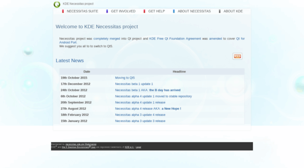 necessitas.kde.org