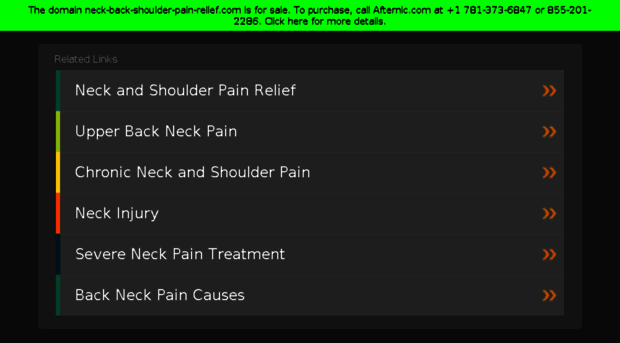neck-back-shoulder-pain-relief.com
