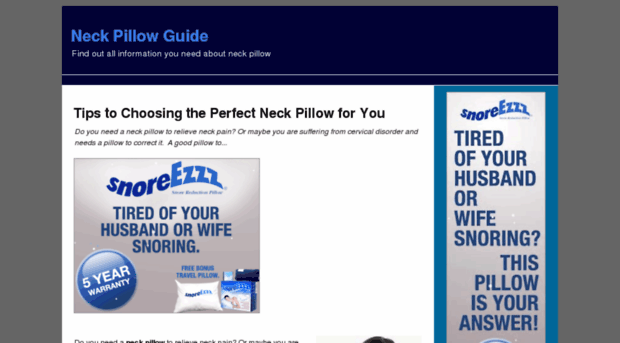 neckpillowguide.com