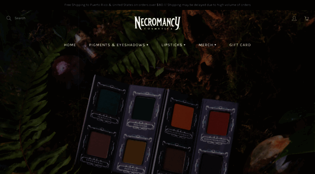 necromancycosmetica.com