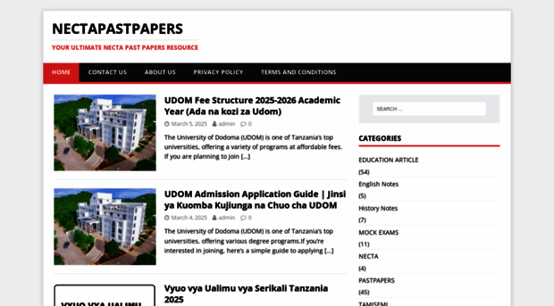 nectapastpapers.com