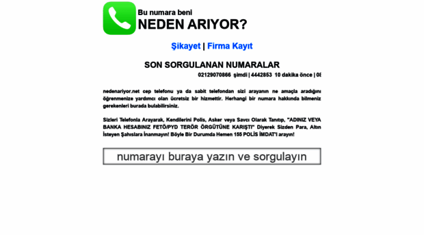 nedenariyor.net