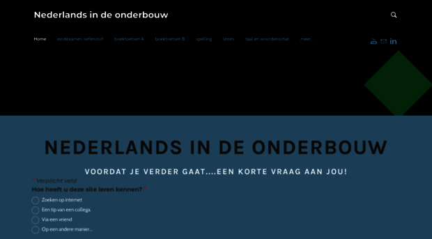 nederlandsindeonderbouw.nl