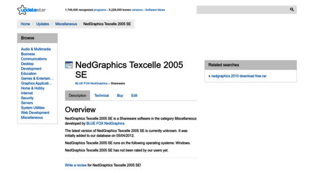 nedgraphics-texcelle-2005-se.updatestar.com