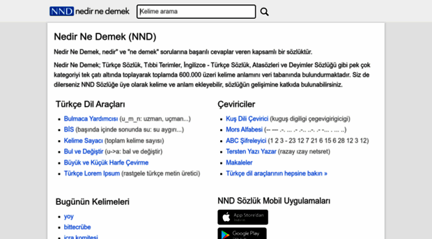 nedirnedemek.com