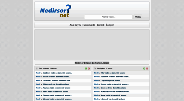 nedirsor.net