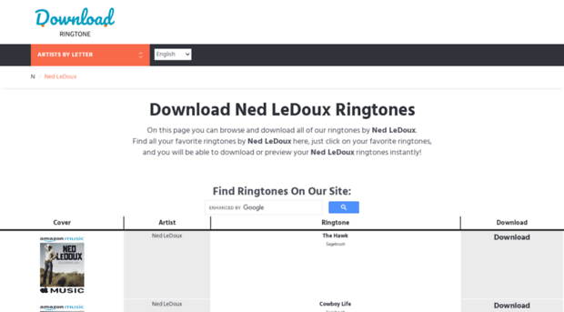 nedledoux.download-ringtone.com