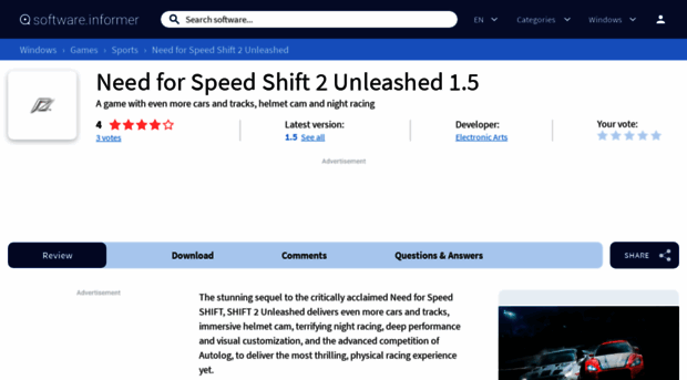 need-for-speed-shift-2-unleashed.software.informer.com