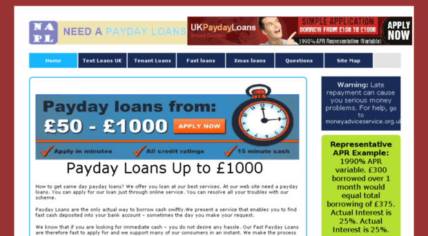 needapaydayloans.co.uk