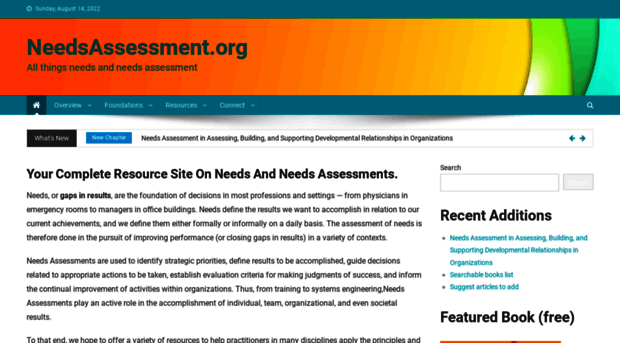 needsassessment.org