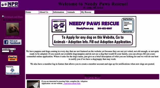 needypaws.org