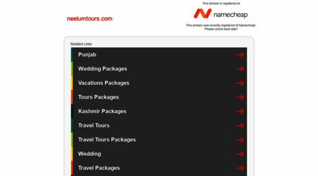 neelumtours.com