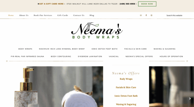 neemasbodywraps.com