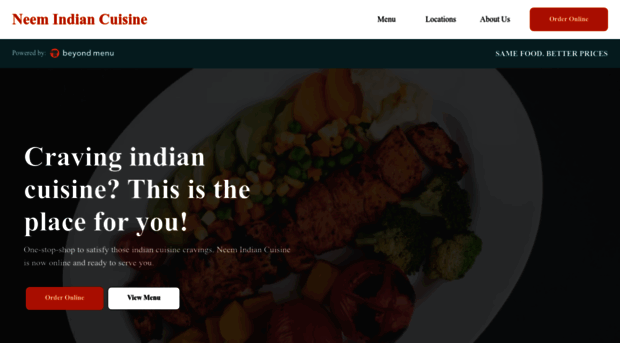 neemindiancuisine.com