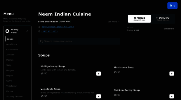 neemindiancuisineny.com