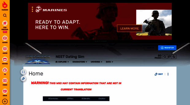 neet-receives-a-dating-sim-game-leveling-system.fandom.com