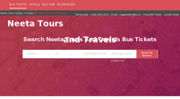 neeta-travels.redbus.in