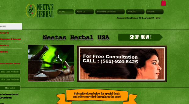 neetasherbalusa.com