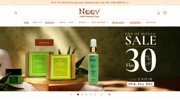 neevsoaps.com