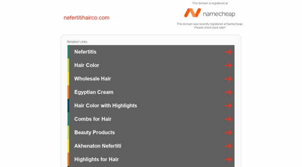 nefertitihairco.com