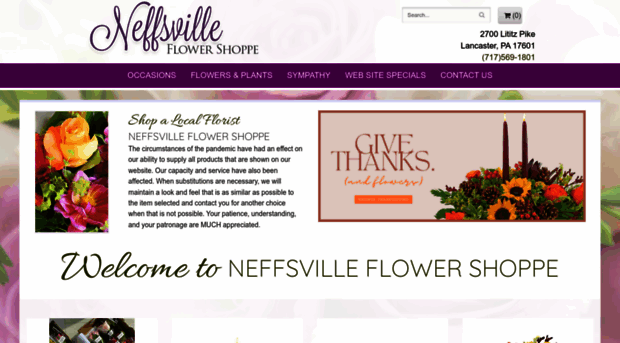 neffsvilleflowershop.com