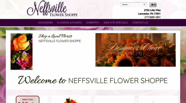 neffsvilleflowershoppe.com