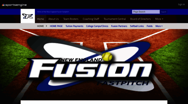 nefusionfastpitch.com