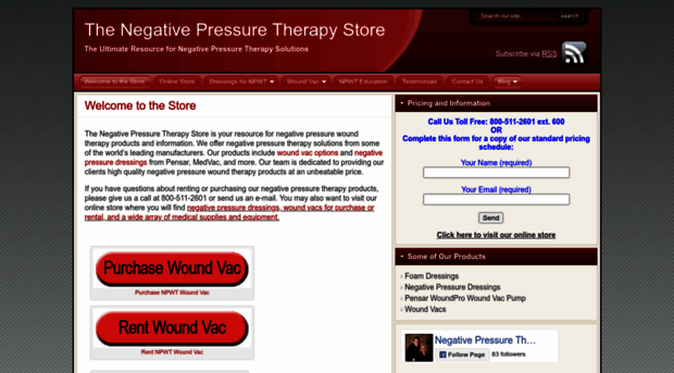 negativepressuretherapystore.com