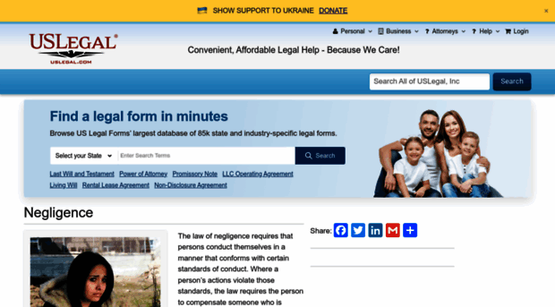negligence.uslegal.com