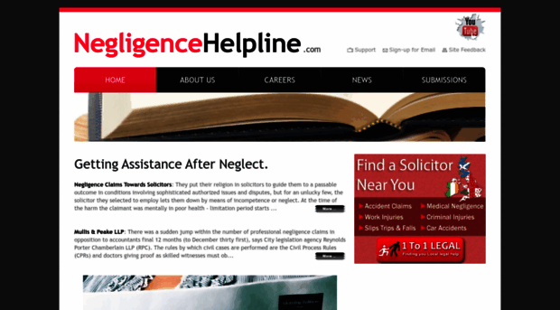 negligencehelpline.com