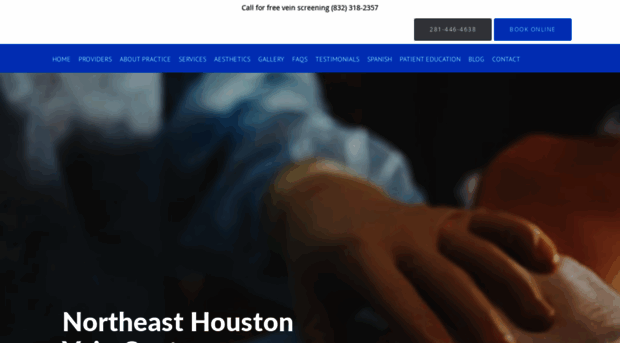 nehoustonveincenter.com