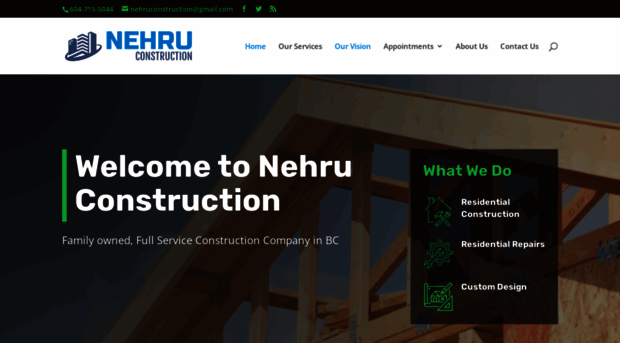 nehruconstruction.com