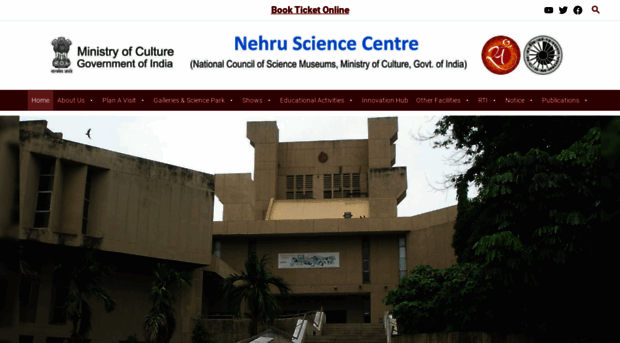 nehrusciencecentre.gov.in