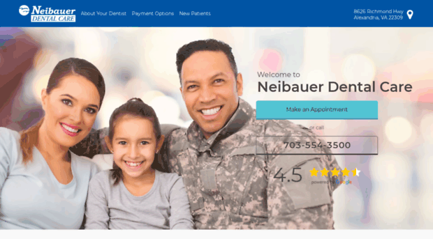 neibauerdentalfortbelvoir.com