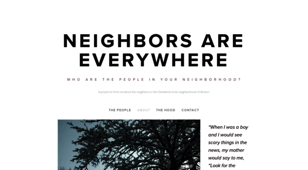 neighborsareeverywhere.com