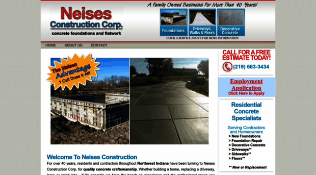 neisesconstruction.com