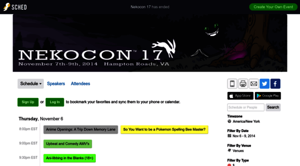 nekocon172014.sched.org